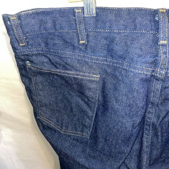 Bulwark FR Men’s Straight Jeans Size 42 X 32 Dark Blue Workwear Rugged NWOT - Picture 11 of 12